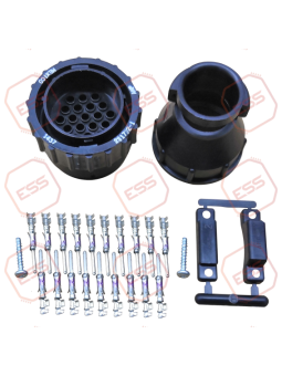 uP Series, 19 Pin Plug Kit (Circular Black)